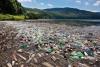 plastic waste beach